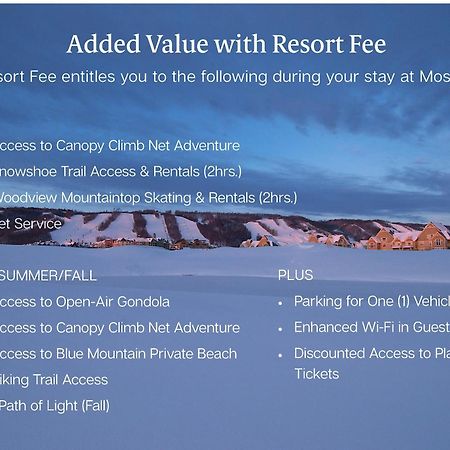 Blue Mountain Resort Mosaic Suites Blue Mountains Exteriér fotografie